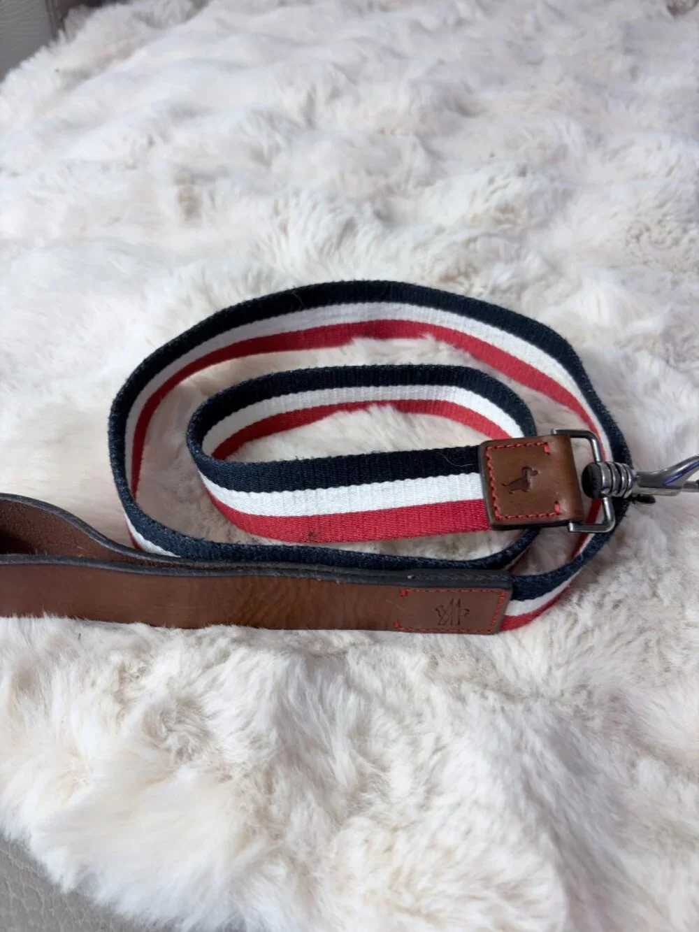 Moncler  x Poldo Dog Couture Edition Tricolor Leash - Picture 3 of 8